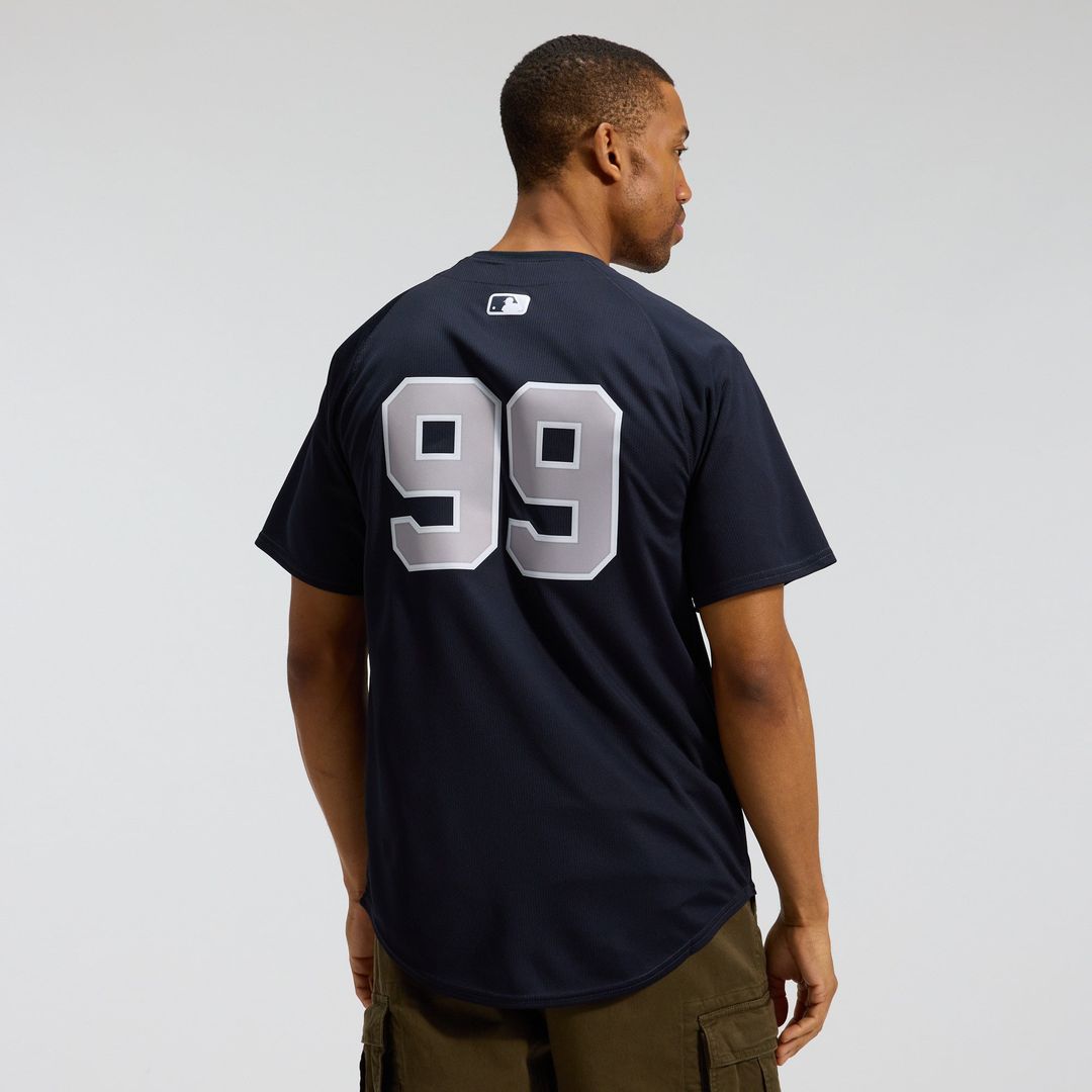 New York Yankees Aaron Judge Road Limited Jersey — Gray