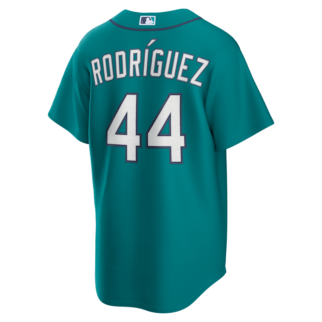 Seattle Mariners Julio Rodríguez Alternate Replica Jersey — Teal