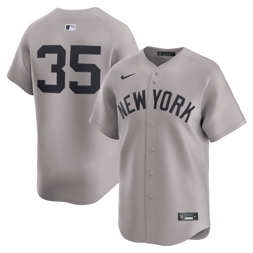 New York Yankees Cody Bellinger Road Limited Jersey — Gray