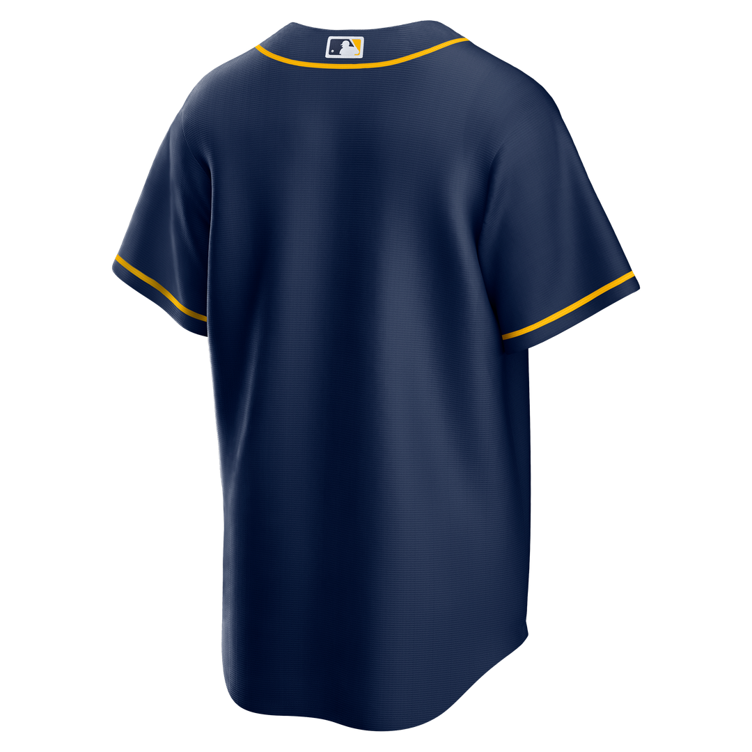 Milwaukee Brewers Home Replica Team Jersey — Cream
