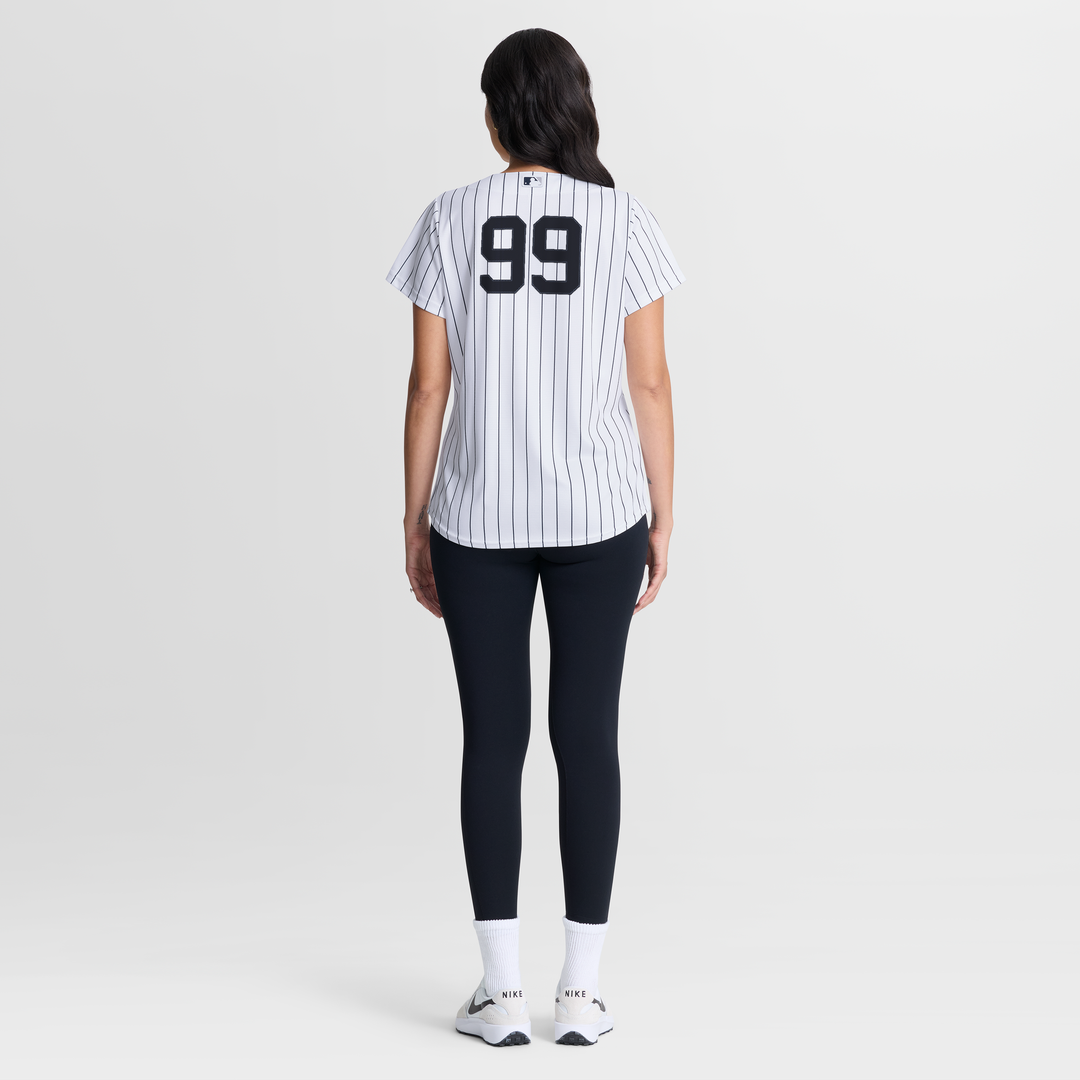 New York Yankees Aaron Judge Women's Home Replica Jersey — White