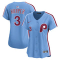 Philadelphia Phillies Bryce Harper Women's Alternate Limited Jersey — Light Blue
