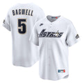 Houston Astros Jeff Bagwell Throwback Cooperstown Limited Jersey — White