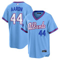 Atlanta Braves Hank Aaron 2026 City Connect Stadium Jersey — Powder Blue