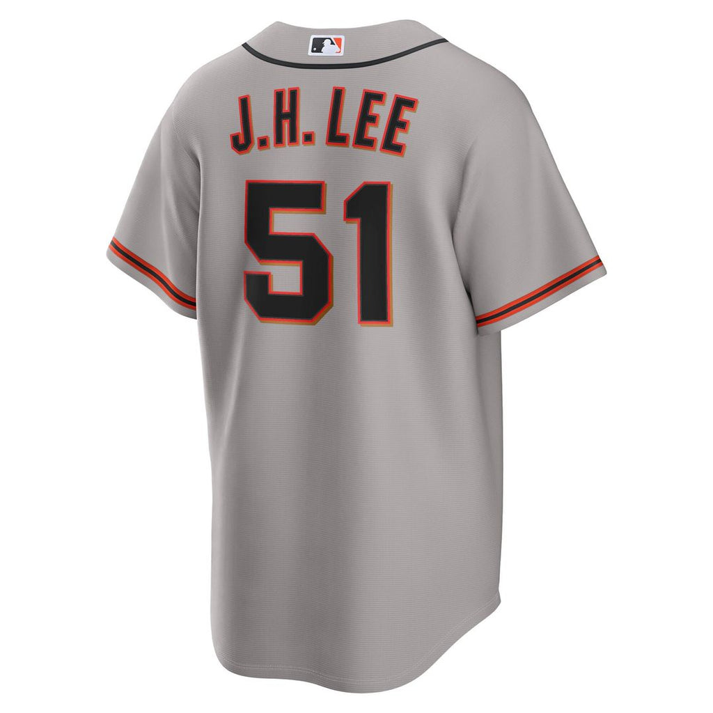 San Francisco Giants Jung Hoo Lee Road Replica Jersey — Gray