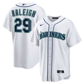 Seattle Mariners Cal Raleigh Home Replica Jersey — White