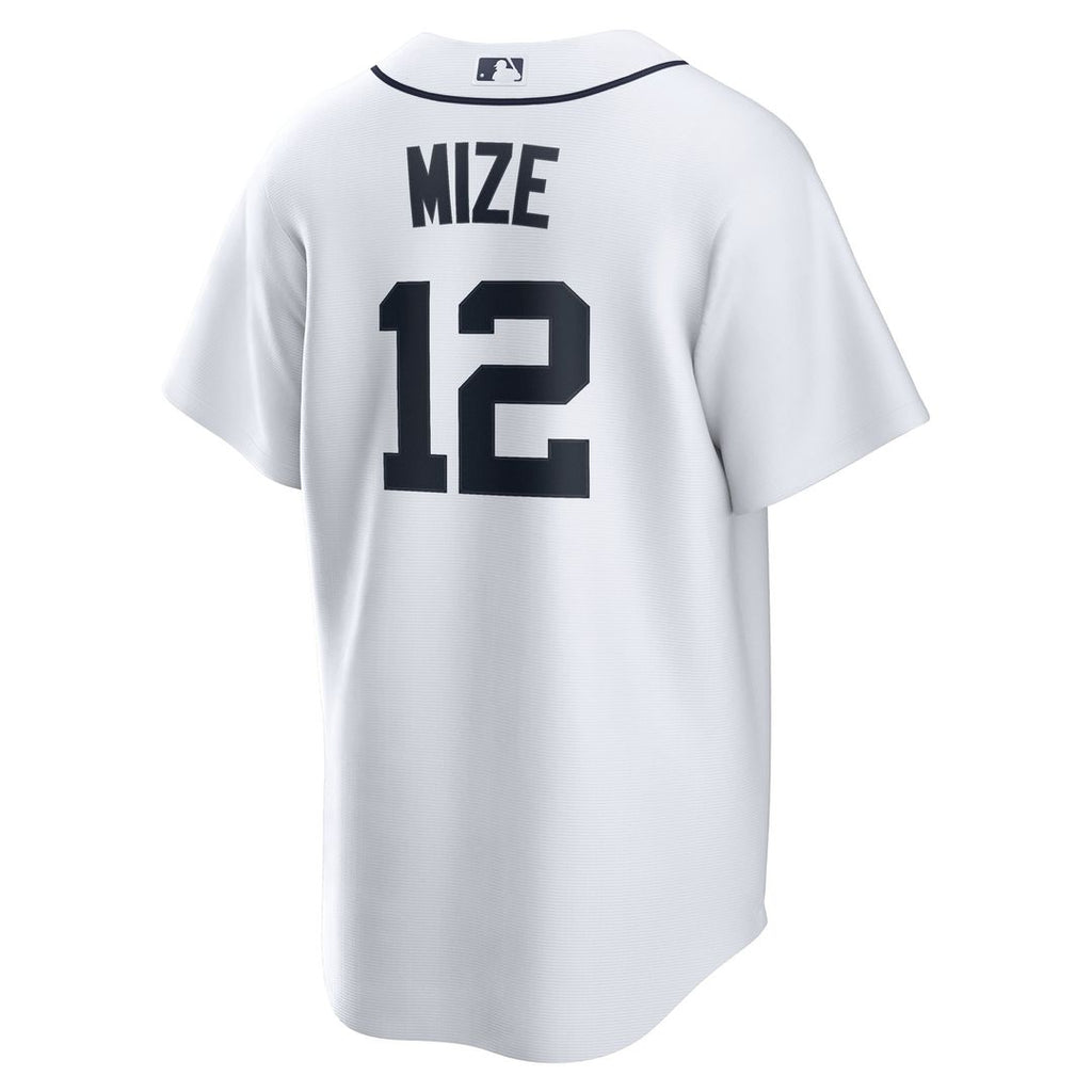 Detroit Tigers Casey Mize Home Replica Jersey — White