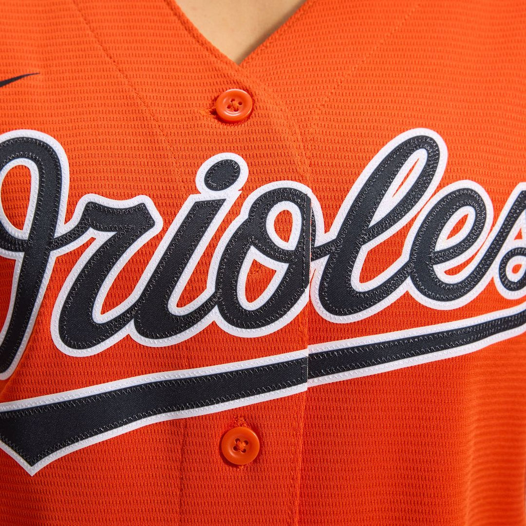 Baltimore Orioles Adley Rutschman Women's Alternate Replica Jersey — Orange