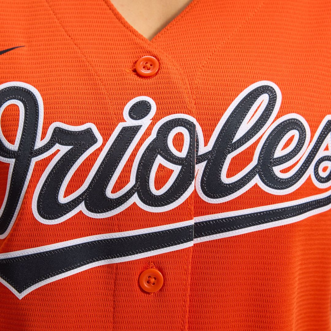 Baltimore Orioles Adley Rutschman Women's Alternate Replica Jersey — Orange