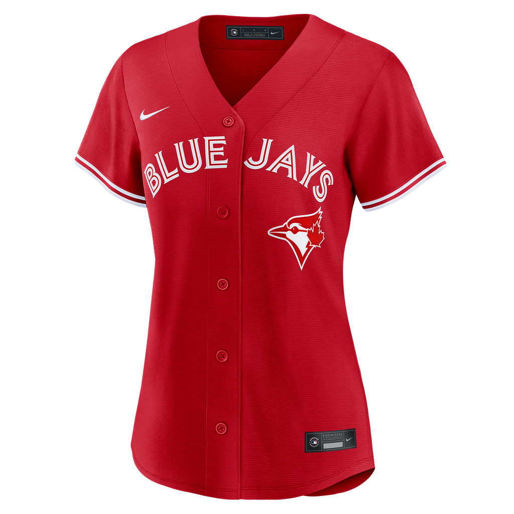 Toronto Blue Jays Women's Alternate Replica Jersey — Red