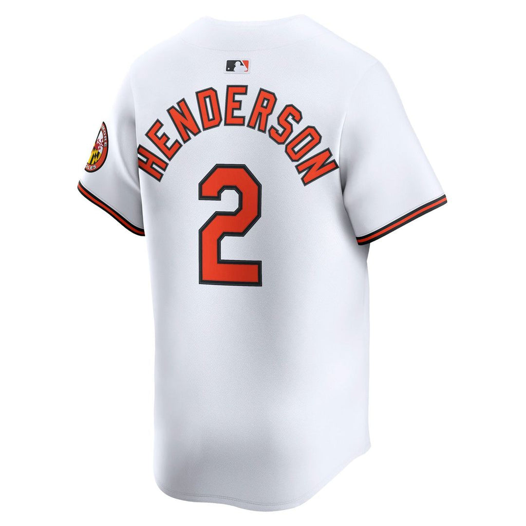 Baltimore Orioles Gunnar Henderson Road Limited Jersey — Gray