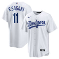 Los Angeles Dodgers Rōki Sasaki Replica Jersey — White