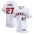 Los Angeles Angels Mike Trout Home Elite Jersey — White