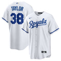 Kansas City Royals Josh Taylor Home Replica Jersey — White