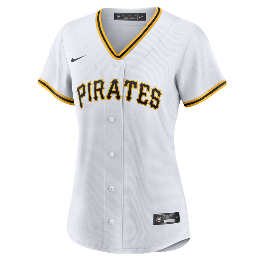 Pittsburgh Pirates Paul Skenes Women's Home Replica Jersey — White