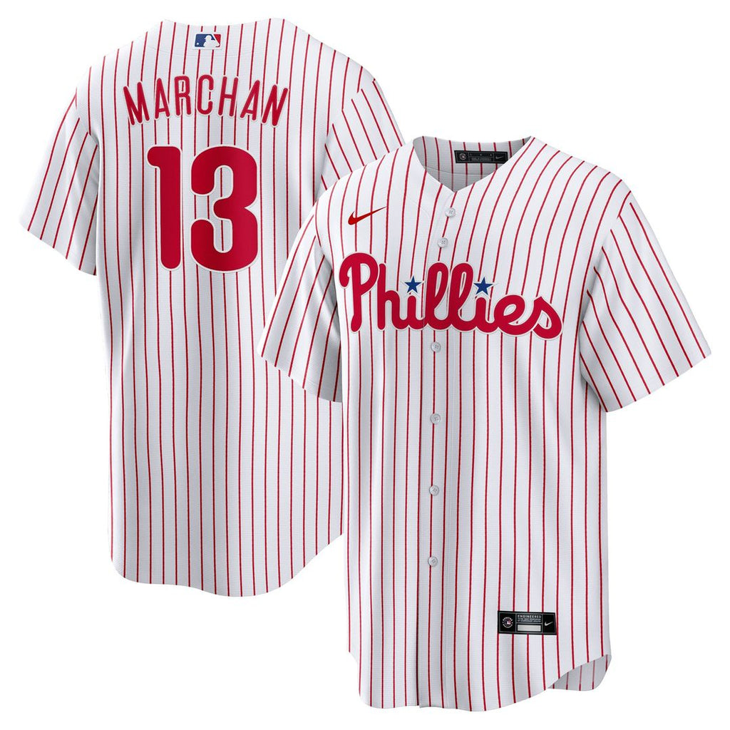 Philadelphia Phillies Rafael Marchán Home Replica Jersey — White