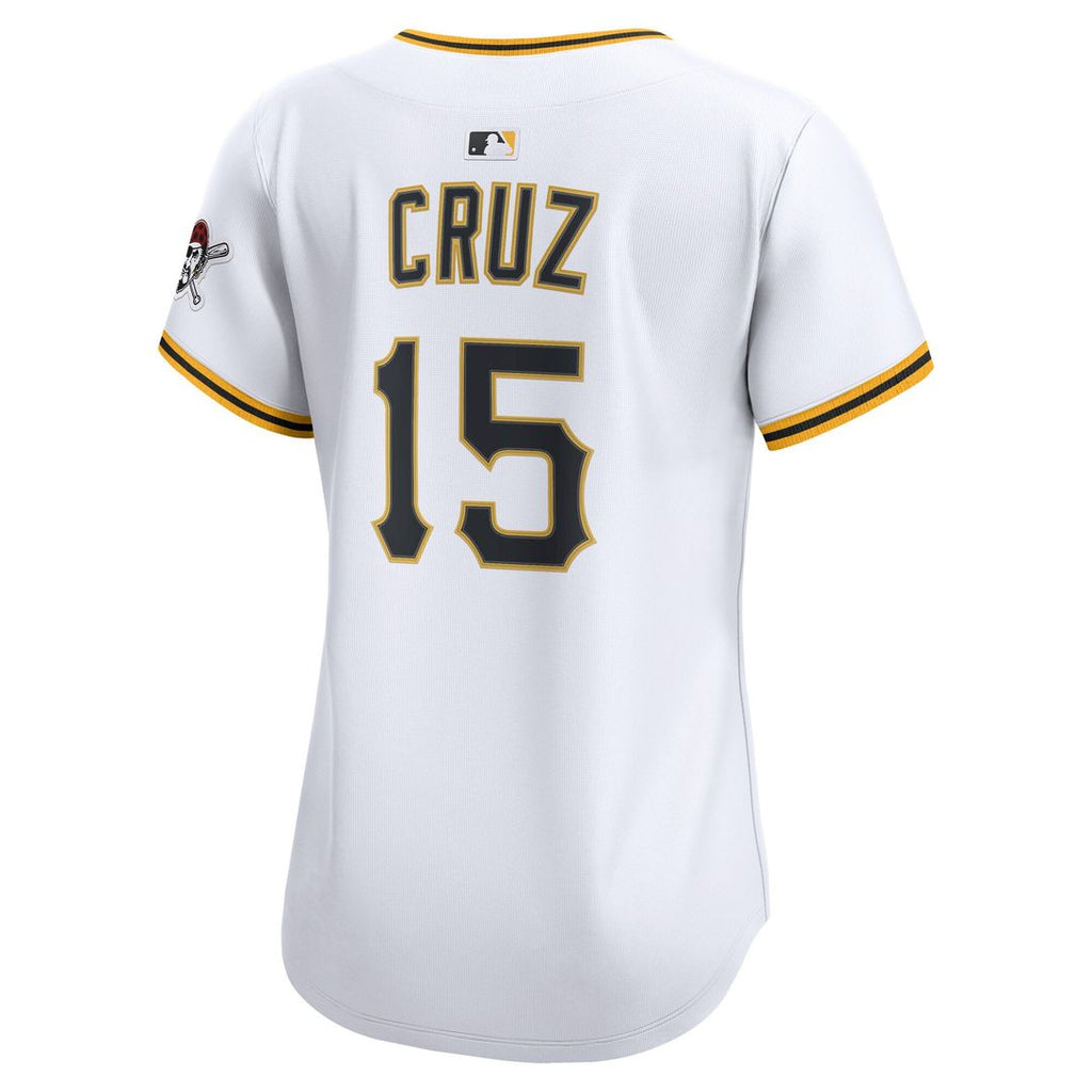 Pittsburgh Pirates Oneil Cruz Women's Home Limited Jersey — White