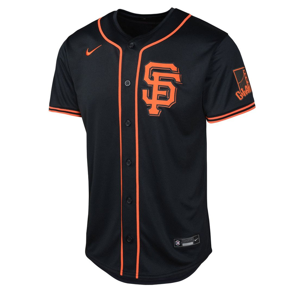 San Francisco Giants Rafael Devers Youth Limited Jersey — Black