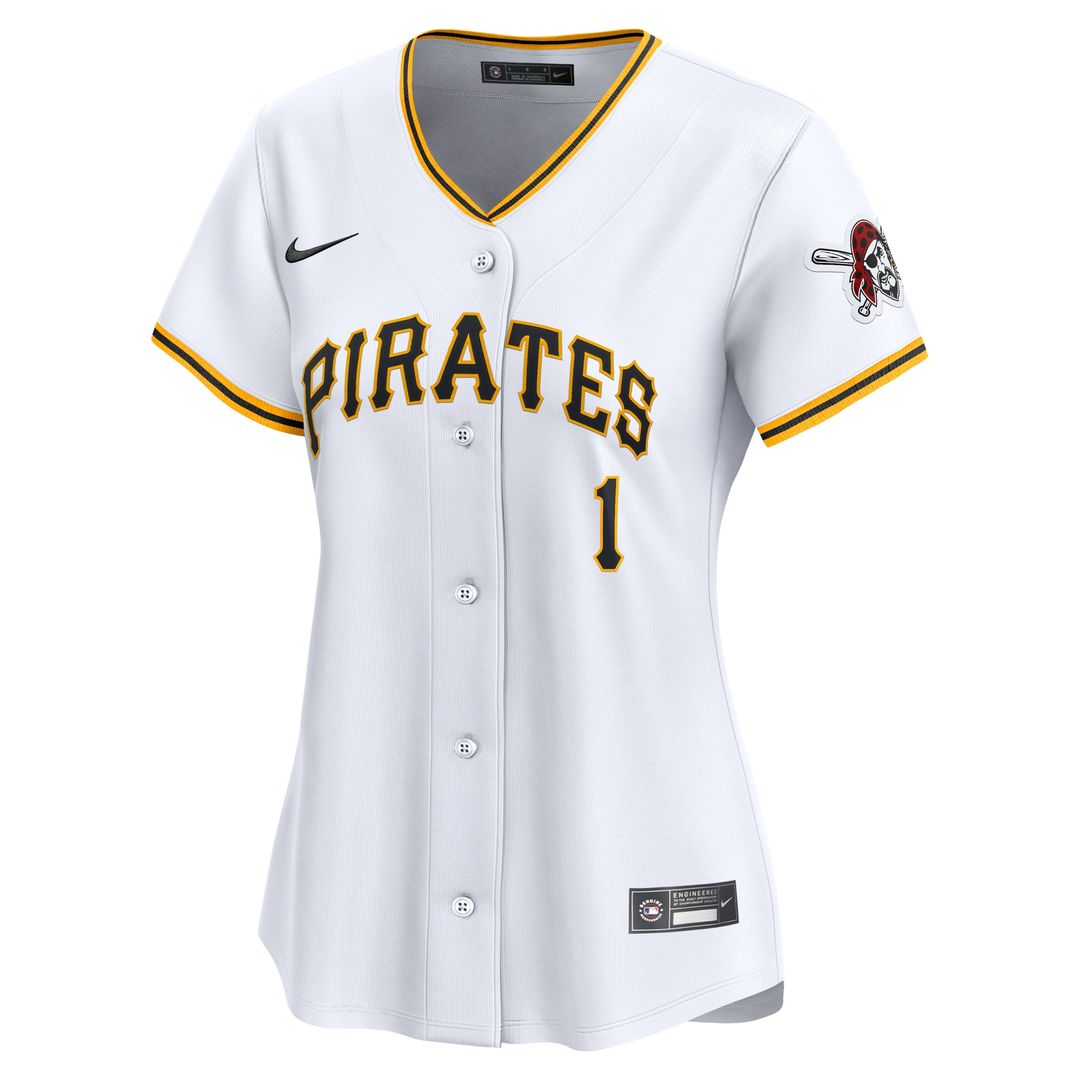 Pittsburgh Pirates Women's #1 Mom Home Limited Jersey — White