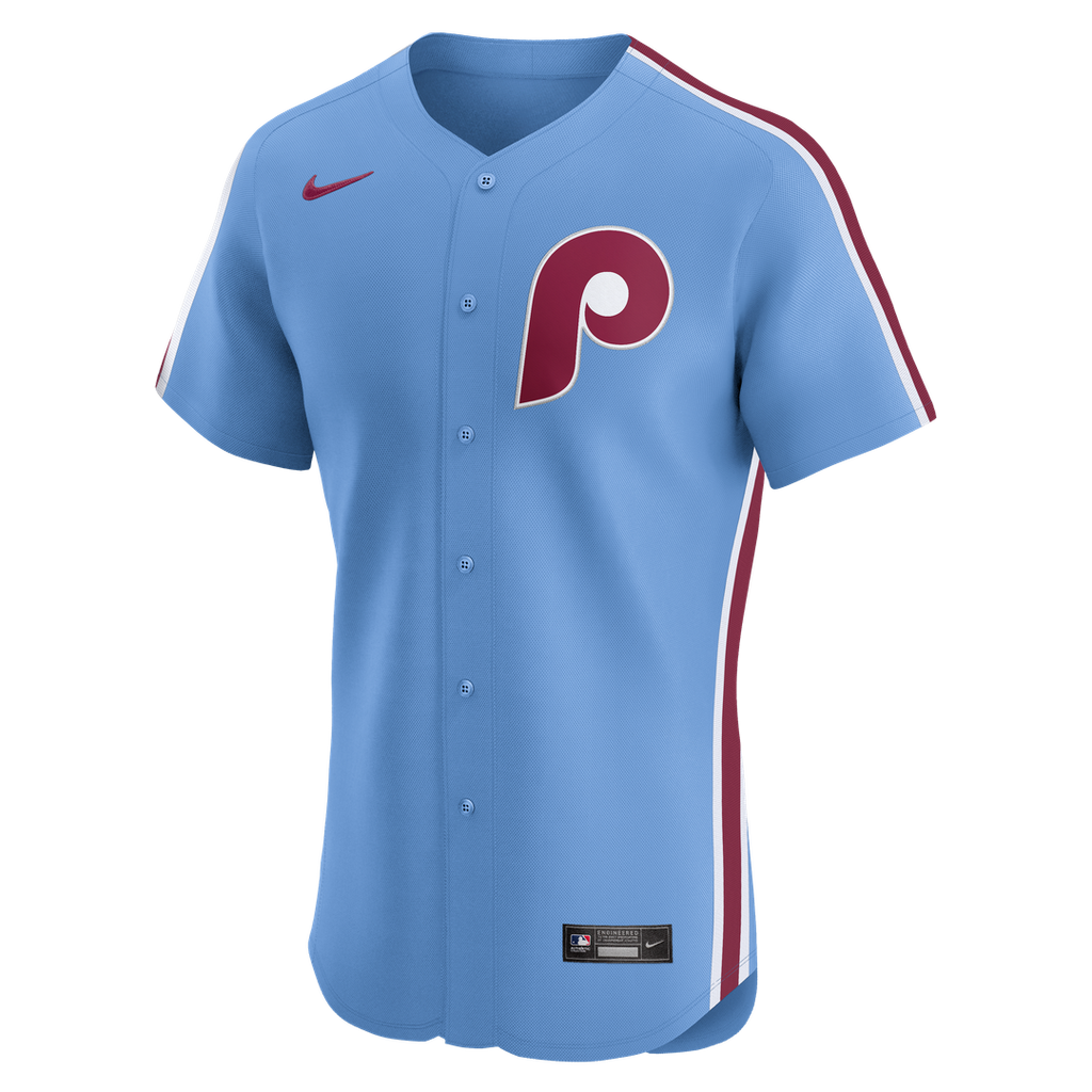Philadelphia Phillies Alternate Elite Jersey — Light Blue