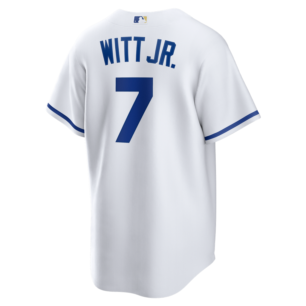 Kansas City Royals Bobby Witt Jr. Home Replica Jersey — White