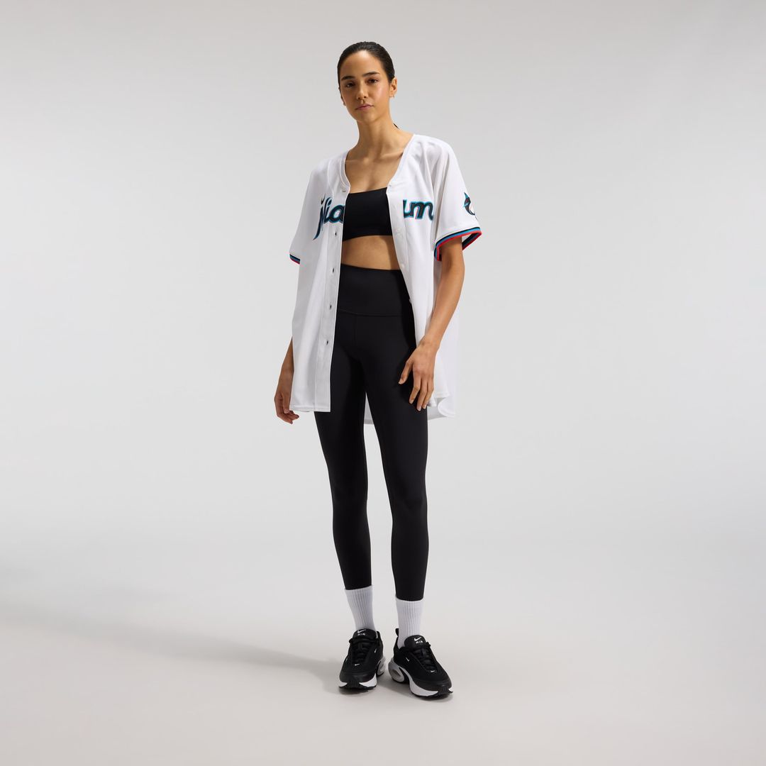 Miami Marlins Sandy Alcantara Women's Home Limited Jersey — White
