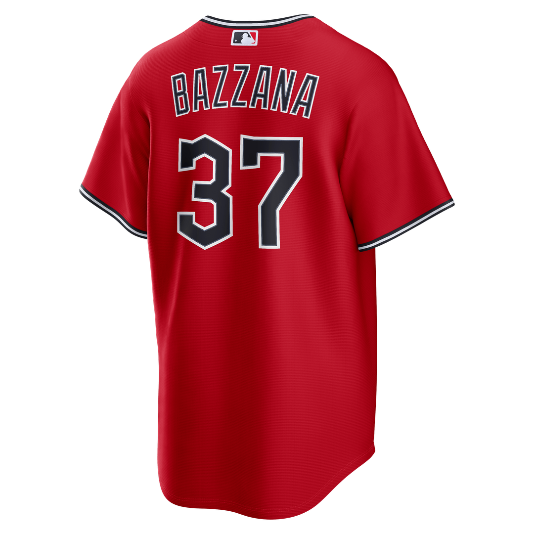 Cleveland Guardians Travis Bazzana Alternate Replica Jersey — Red