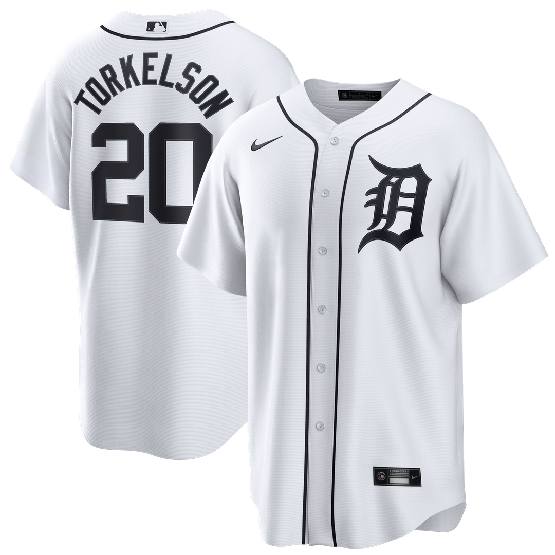 Detroit Tigers Spencer Torkelson Home Replica Jersey — White