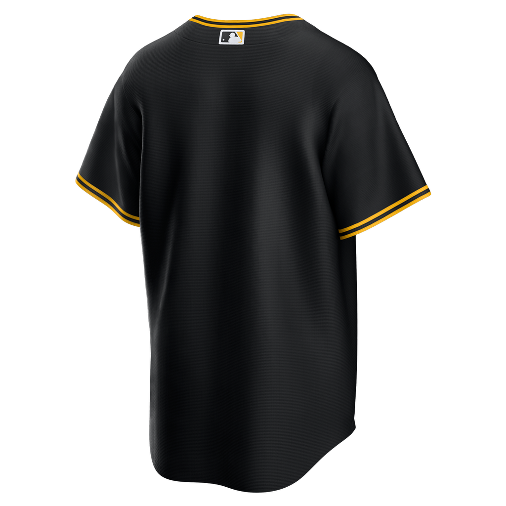 Pittsburgh Pirates Alternate Replica Team Jersey — Black