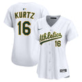Athletics Nick Kurtz Women's Home Limited Jersey — White