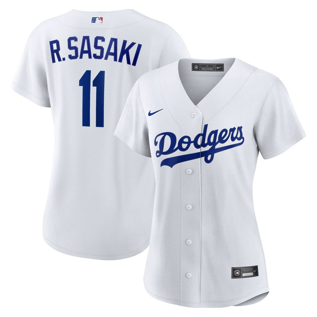 Los Angeles Dodgers Rōki Sasaki Women's Replica Jersey — White