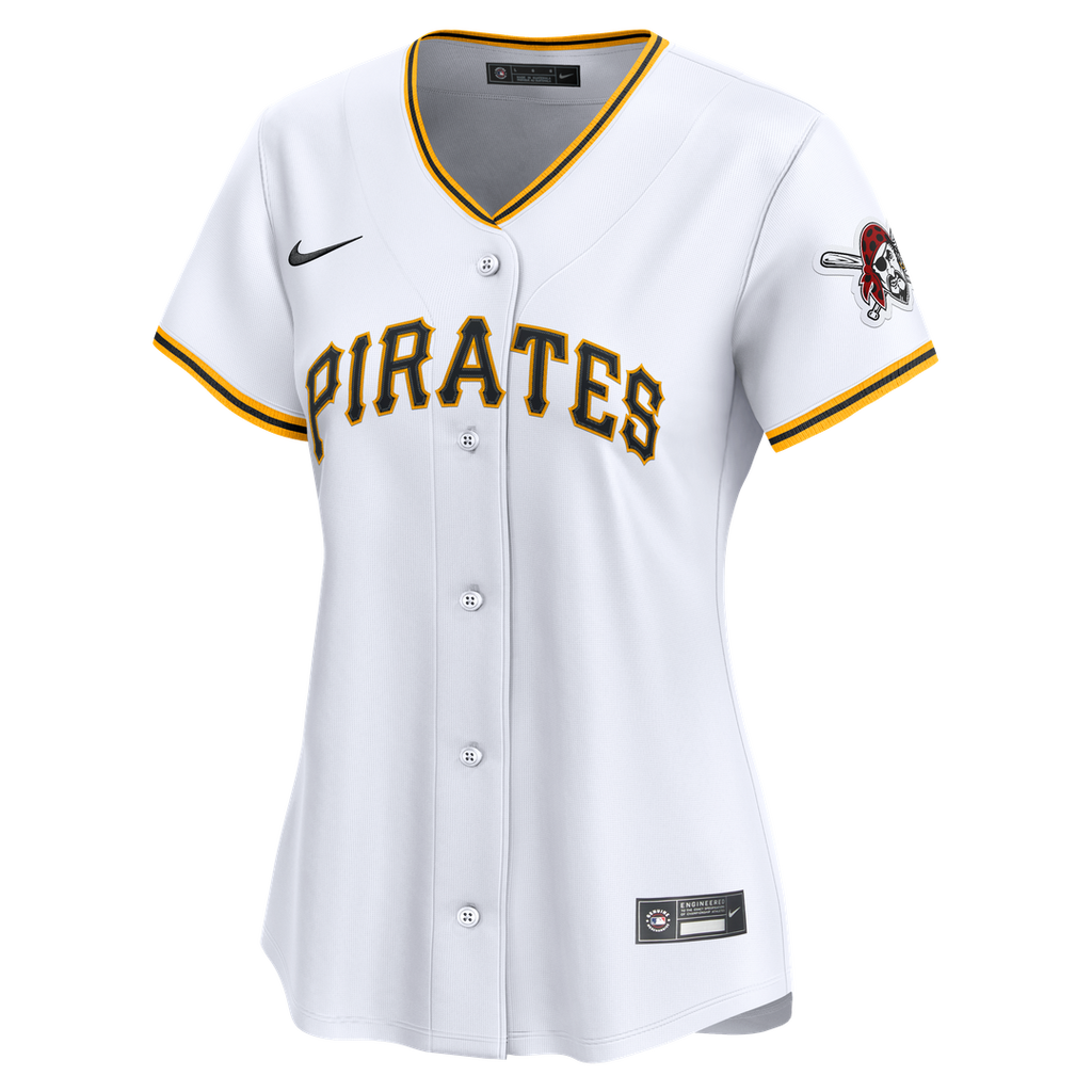 Pittsburgh Pirates Women's Home Limited Jersey — White