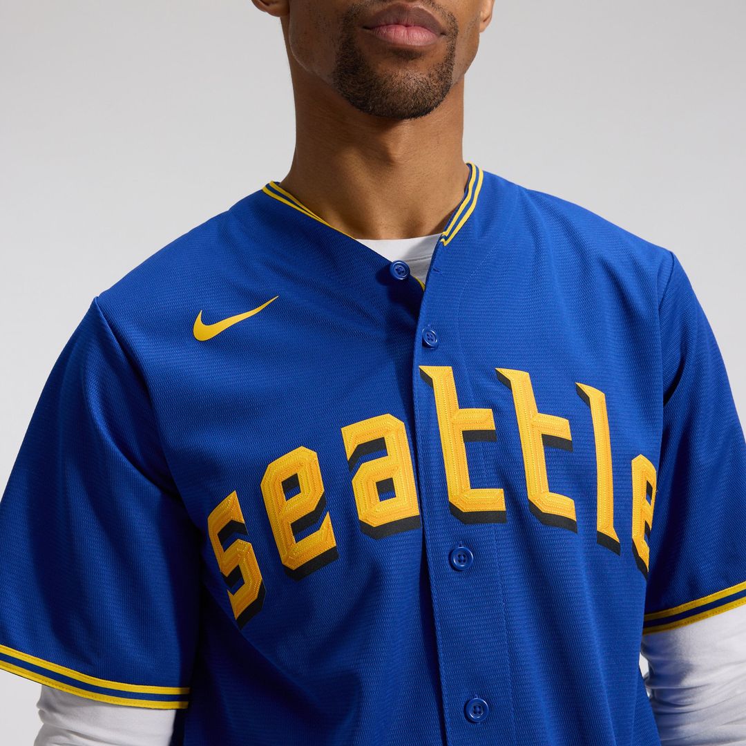 Seattle Mariners City Connect Replica Jersey — Royal