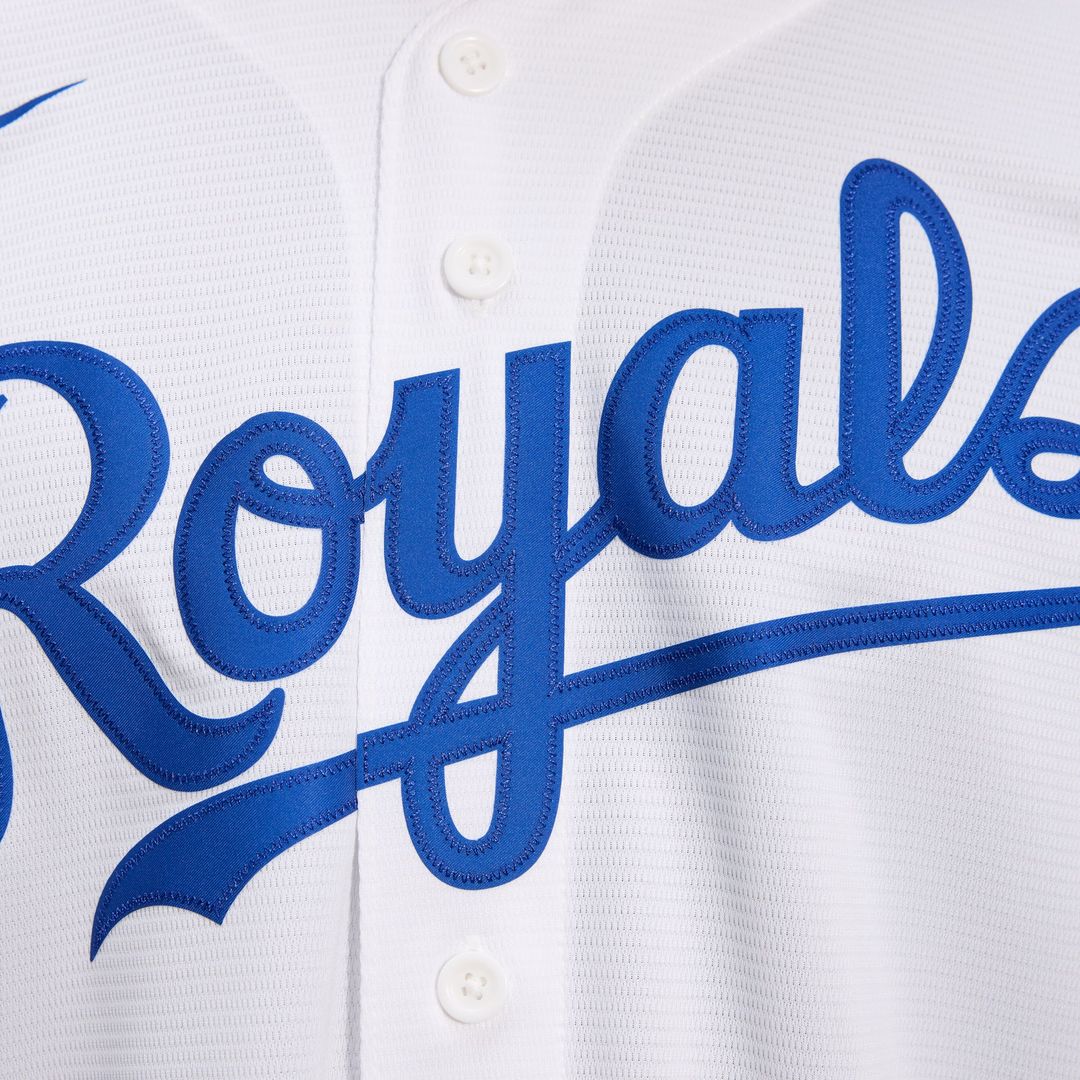 Kansas City Royals Bobby Witt Jr. Home Replica Jersey — White