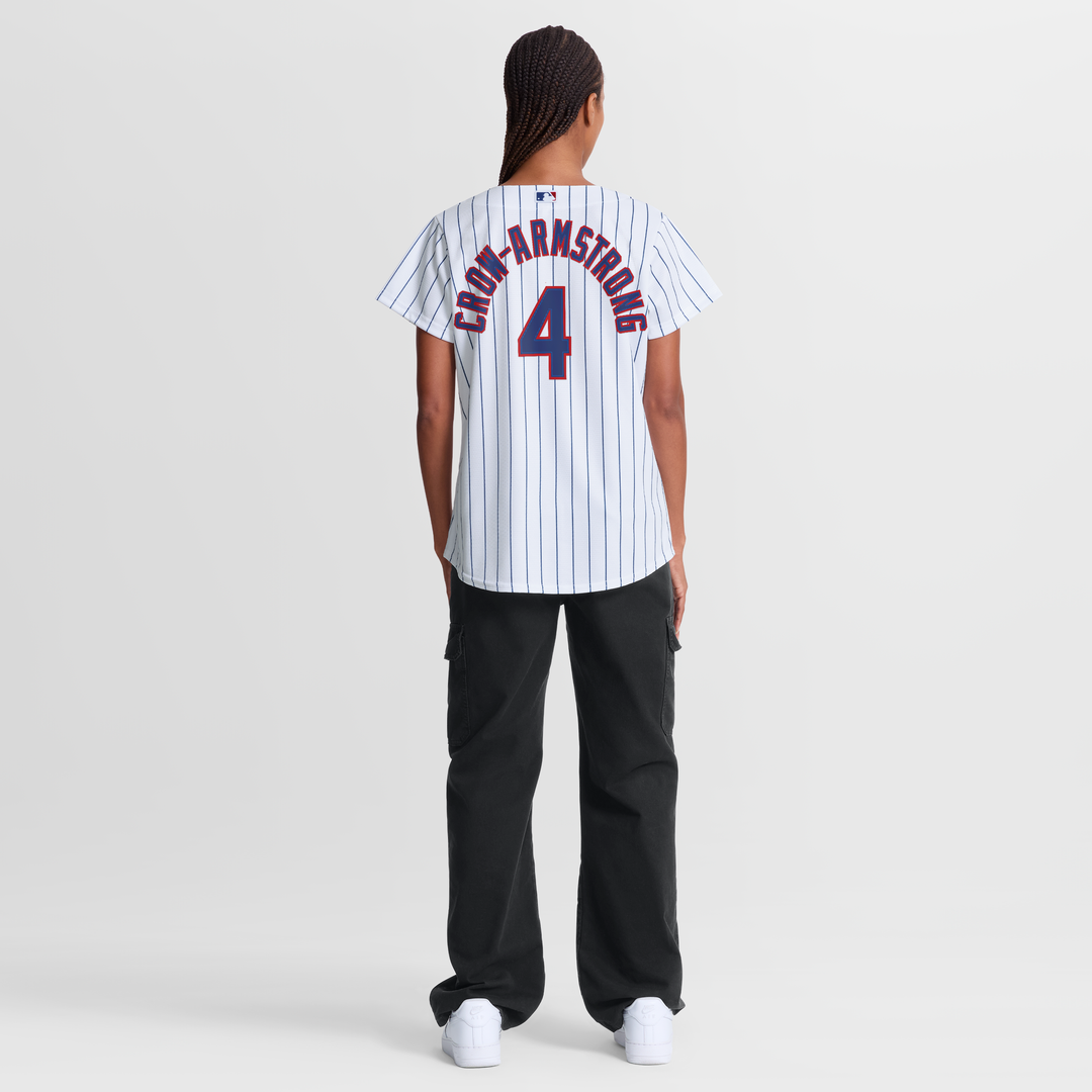 Chicago Cubs Pete Crow - Armstrong Women's Home Replica Jersey — White