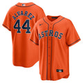 Houston Astros Yordan Álvarez Alternate Replica Jersey — Orange