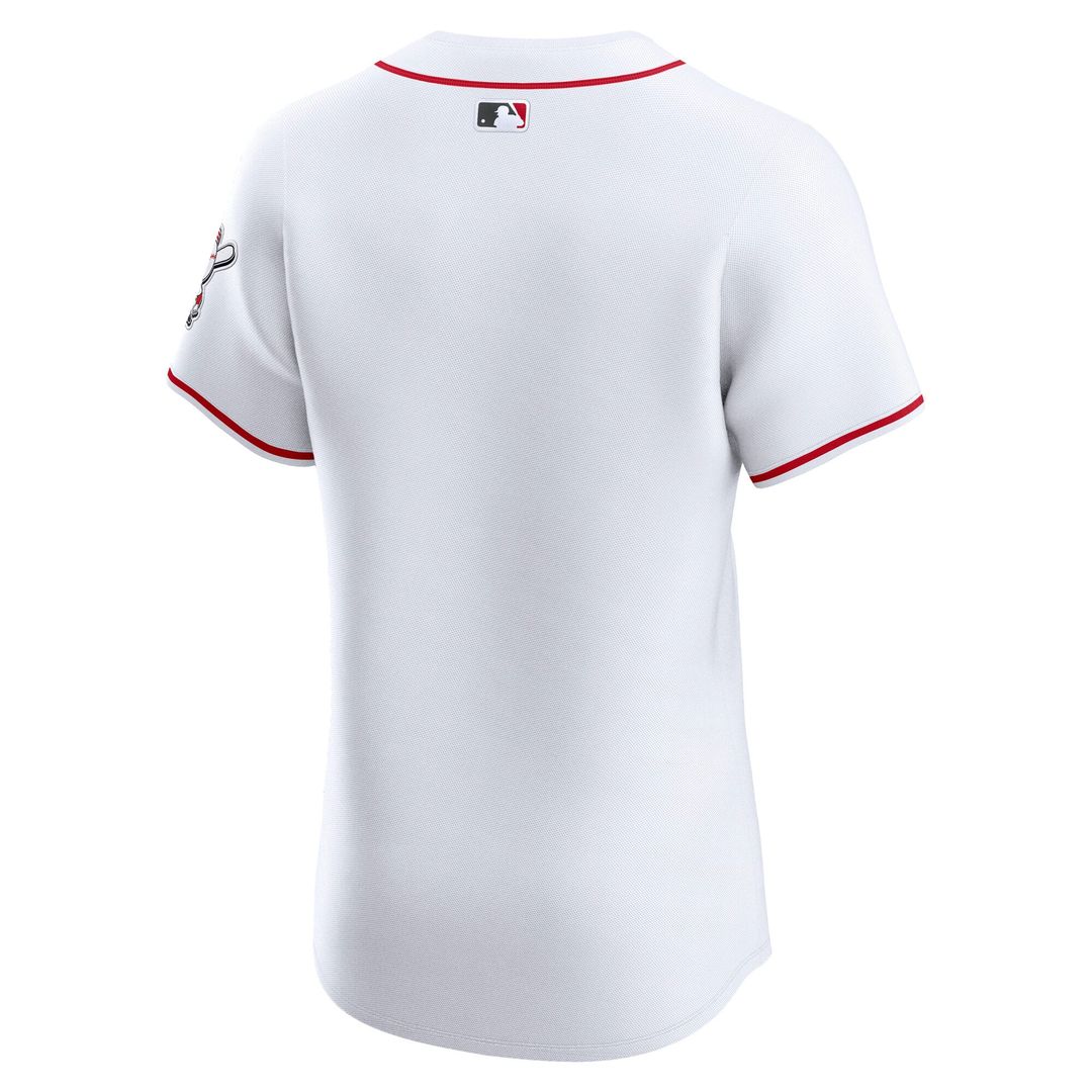 Cincinnati Reds Home Elite Jersey — White