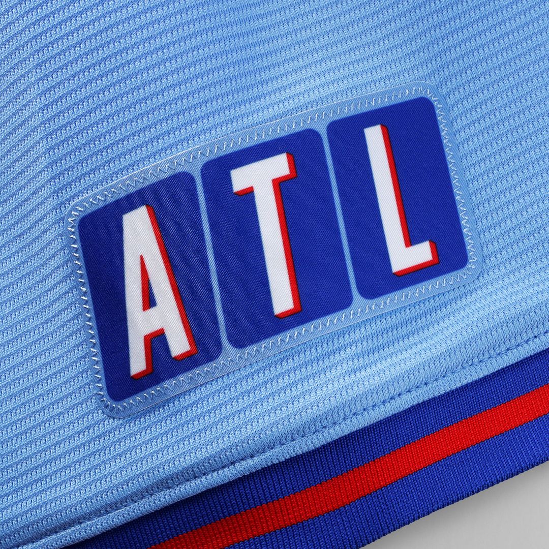 Atlanta Braves Ozzie Albies 2026 City Connect Stadium Jersey — Powder Blue