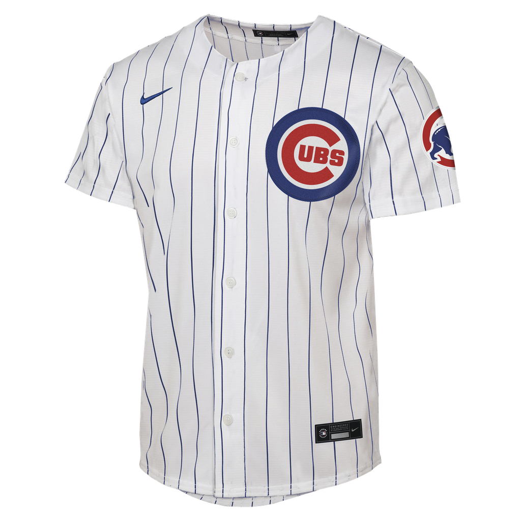 Chicago Cubs Pete Crow - Armstrong Youth Home Stadium Jersey — White