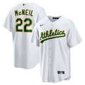 Athletics Jeff McNeil Home Replica Jersey — White