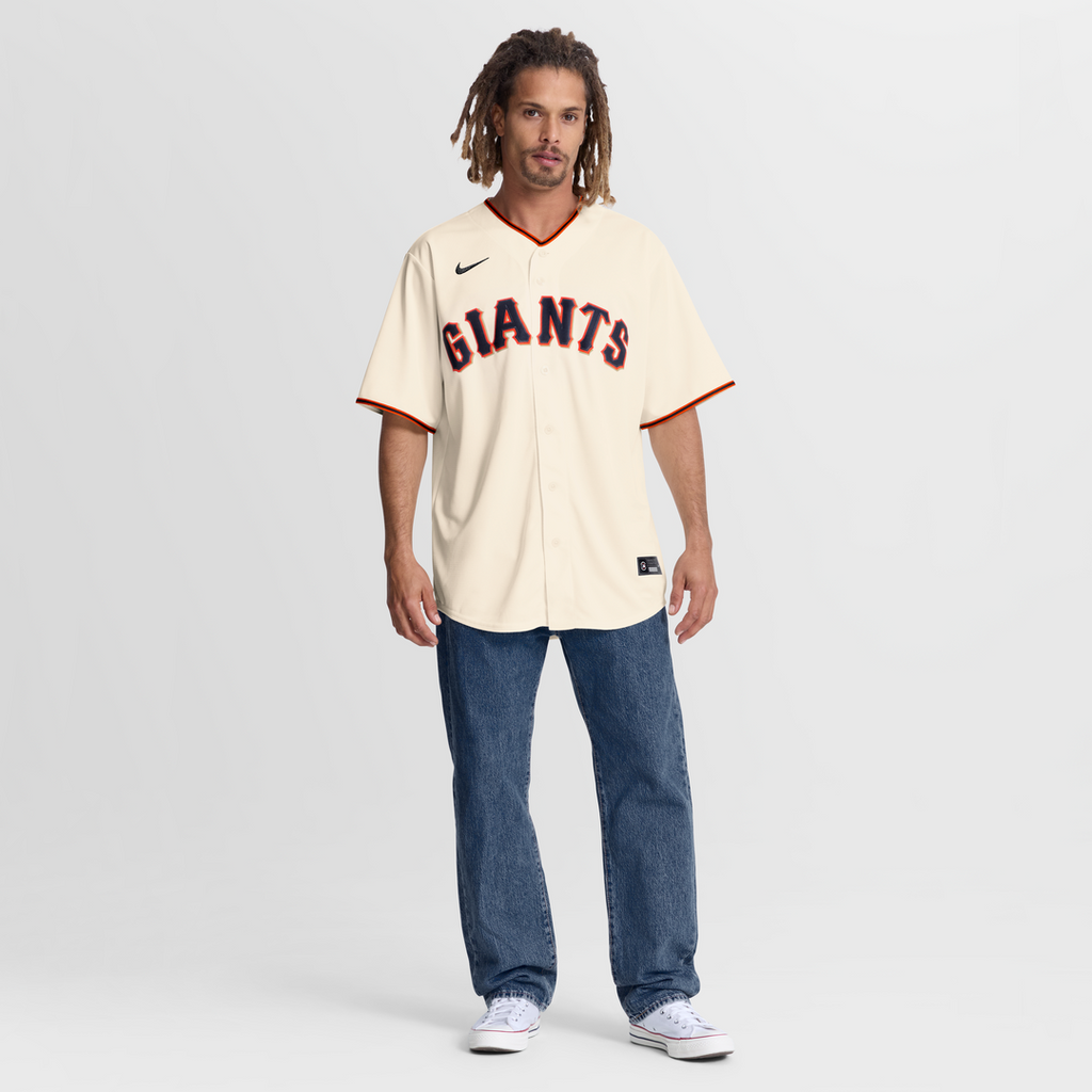 San Francisco Giants Bryce Eldridge Home Replica Jersey — Cream