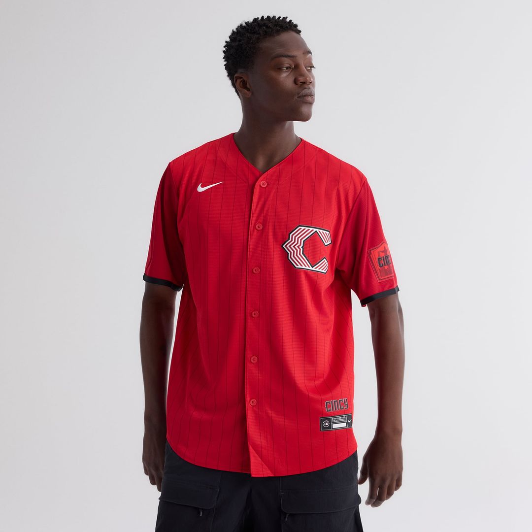 Cincinnati Reds 2026 City Connect Stadium Jersey — Red
