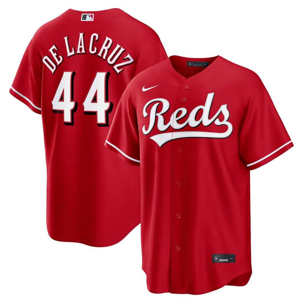 Cincinnati Reds Elly De La Cruz Alternate Replica Jersey — Red