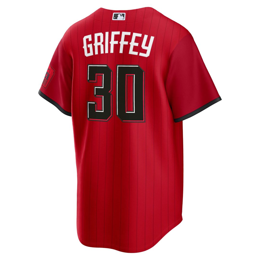 Cincinnati Reds Ken Griffey Jr. 2026 City Connect Stadium Jersey — Red