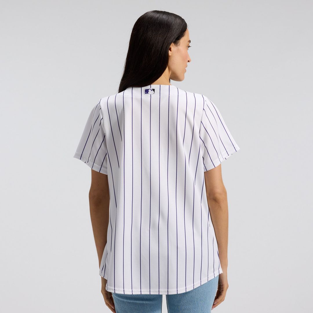 Colorado Rockies Women's Home Replica Team Jersey — White