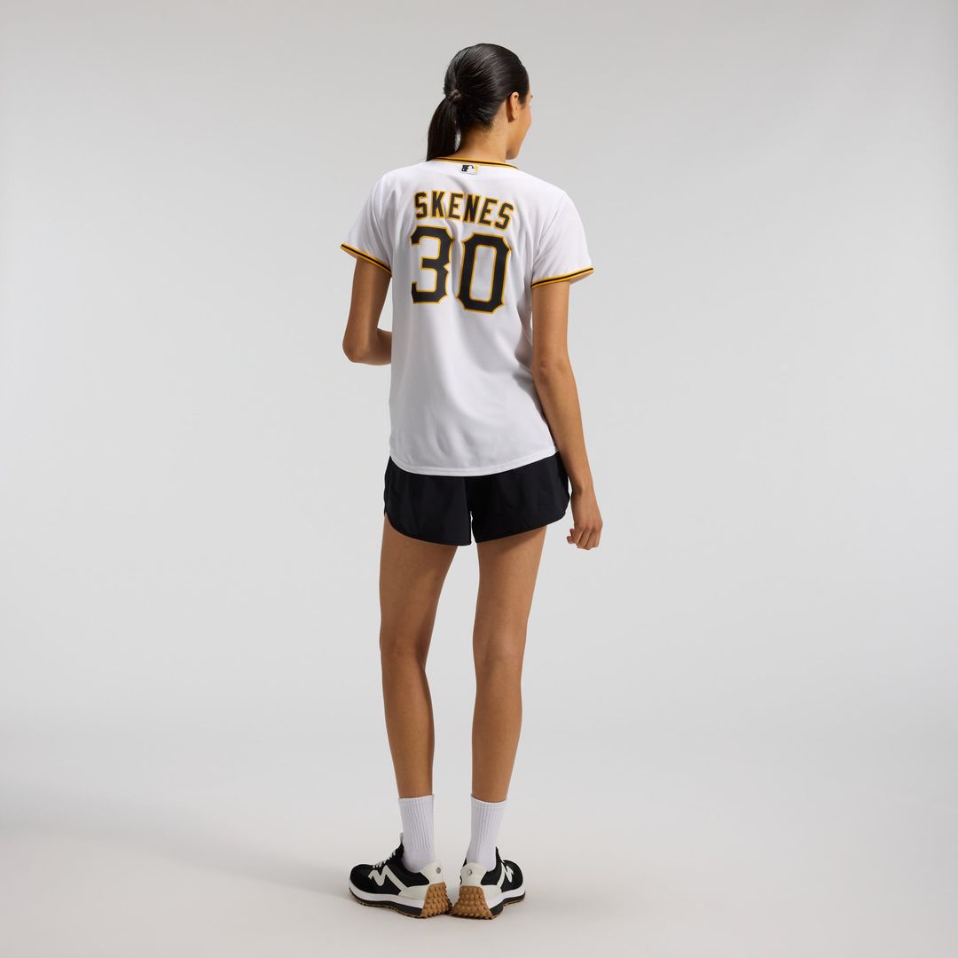 Pittsburgh Pirates Paul Skenes Women's Home Replica Jersey — White