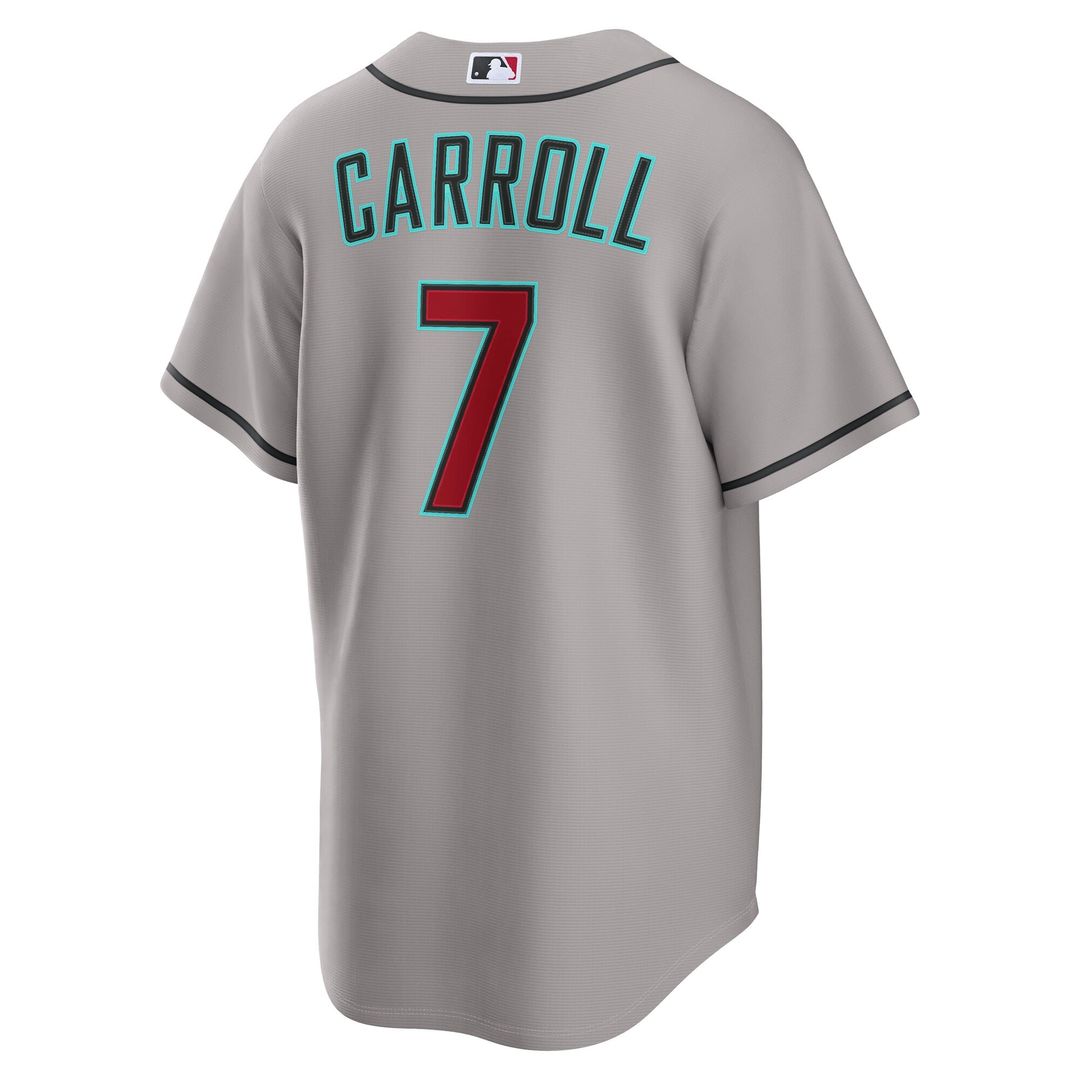 Arizona Diamondbacks Corbin Carroll Alternate Replica Jersey — Black