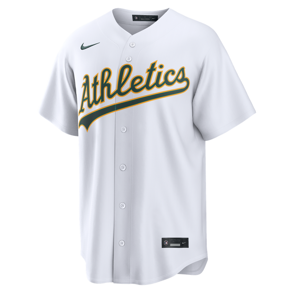 Athletics Henry Bolte Home Replica Jersey — White