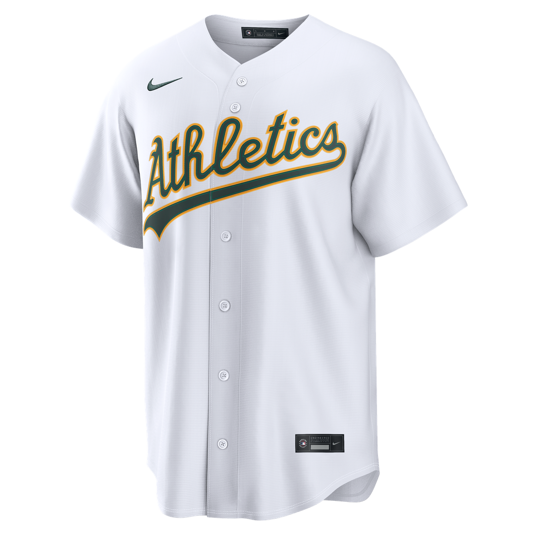 Athletics Henry Bolte Home Replica Jersey — White