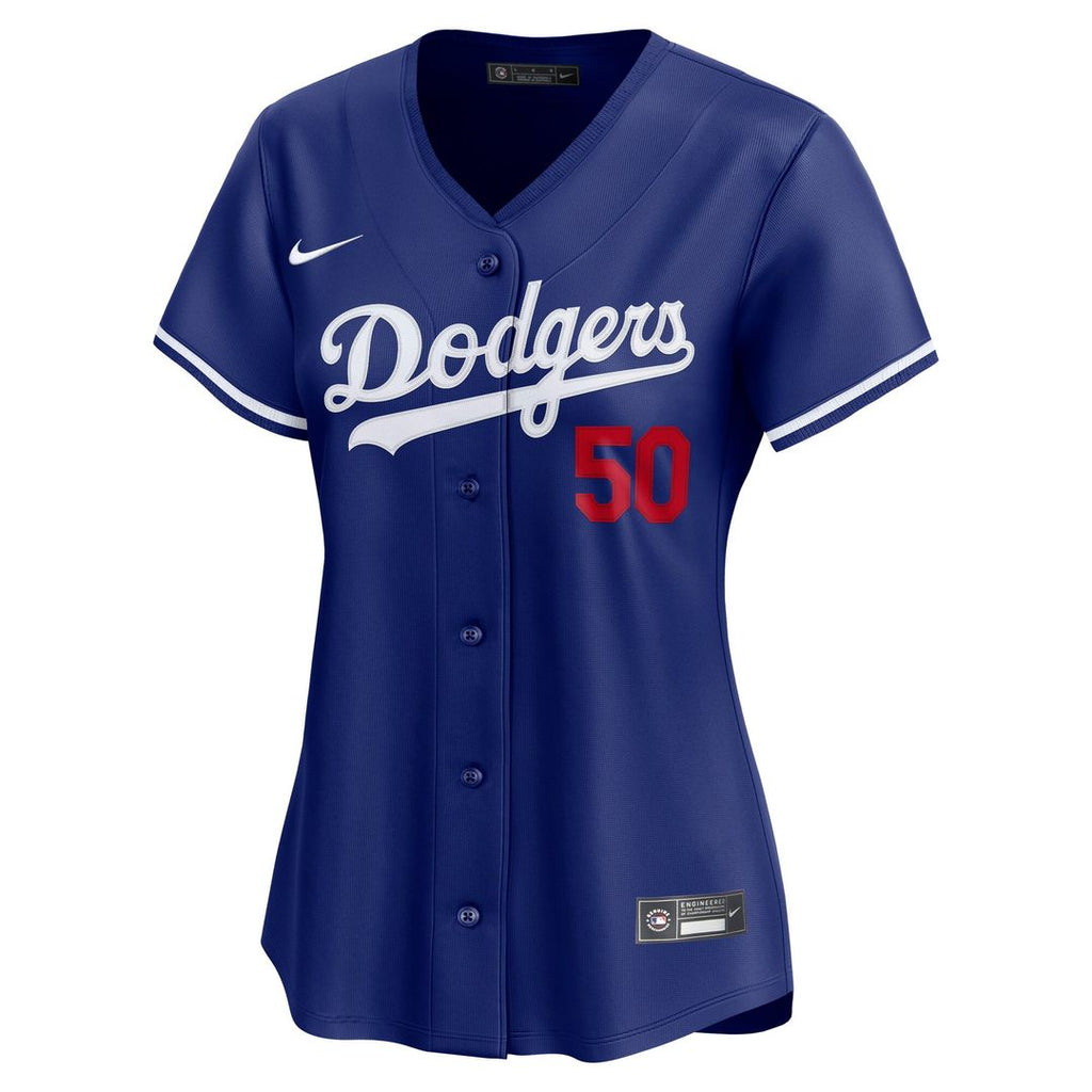 Los Angeles Dodgers Mookie Betts Women's Alternate 2 Limited Jersey — Royal